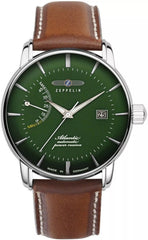 Zeppelin Atlantic automaat Power Reserve horloge 8462-4 | Groen