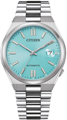 Citizen Automatic Tsuyosa horloge NJ0151-88M | Lichtblauw