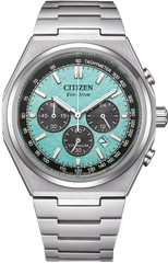 Citizen CA4610-85M Eco-Drive Super Titanium horloge | Lichtblauw