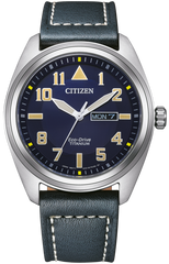 Citizen Eco-Drive Super Titanium horloge BM8560-45LE | Blauw