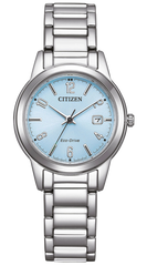 Citizen FE1241-71L Elegance dames horloge Eco-Drive | Lichtblauw