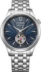 Citizen NH9131-73L Automatic Classic Open Heart horloge | Blauw