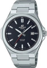 Edifice EFB-108D-1AVUEF SLIM-Serie Casio Horloge Zwart Saffierglas