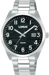 Lorus RH905RX9 herenhorloge 100M WR | Zwart