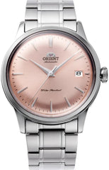 Orient Bambino 38,5 mm automaat horloge RA-AC0M11Y30B roze galerij