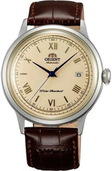 Orient Bambino 40,5mm automaat horloge TAC00009N0 beige