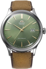 Orient Bambino 42 mm automaat horloge RA-AC0P01E10B groen galerij