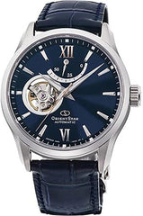 Orient Star automaat horloge RE-AT0006L00B Open Heart Blauw