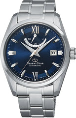 Orient Star horloge RE-AU0005L00B blauw met gangreserve galerij