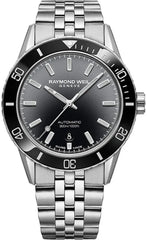 Raymond Weil Freelancer automaat duikhorloge zwart 2775-ST1-20051