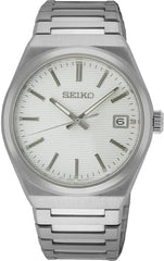 SUR553P1 | Seiko heren horloge wit 100m WR