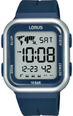 Lorus R2353PX9 herenhorloge digitaal | Blauw