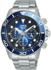 Lorus RT343JX9 herenhorloge Chronograaf | Blauw